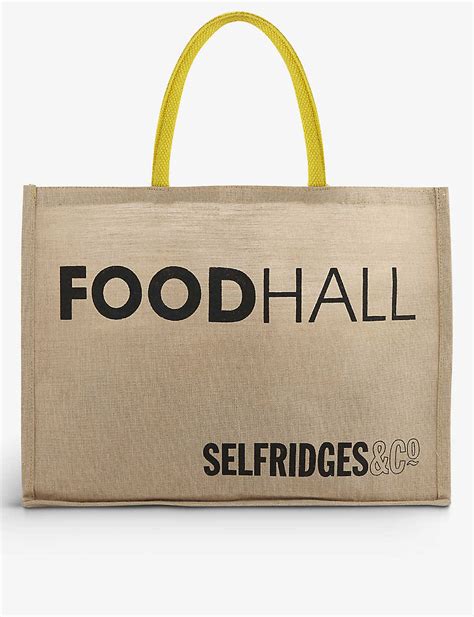 selfridges foodhall bag|selfridges restaurant rooftop.